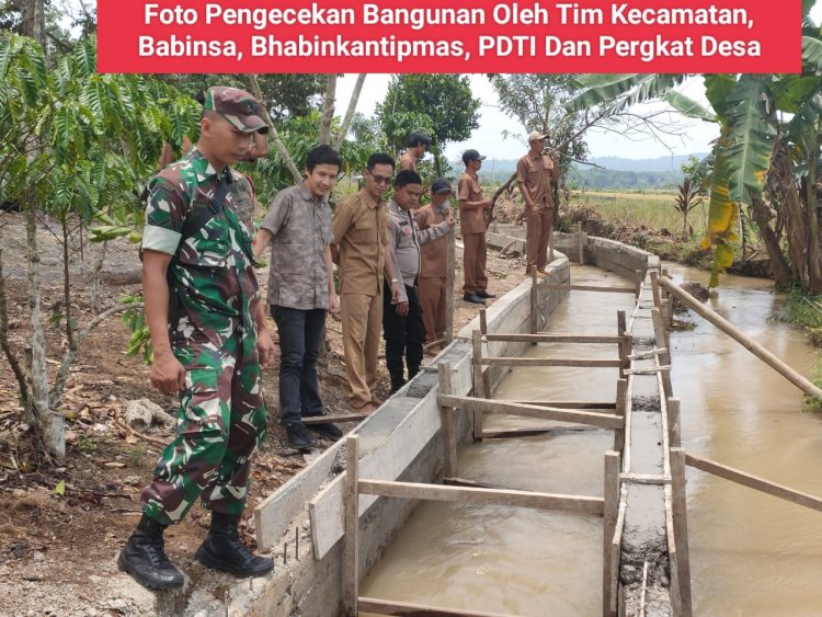 MONEV (Monitoring & Evaluasi) Desa Muara Danau oleh Pemerintah Kecamatan Tanjung Tebat